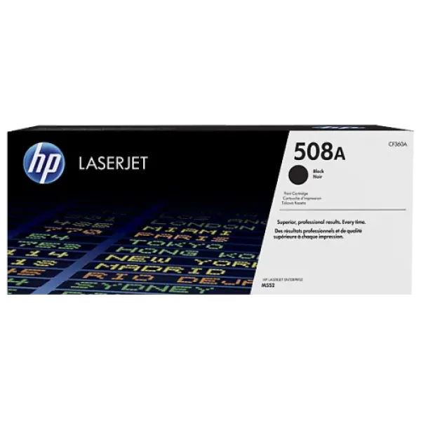 HP 508A Black Original LaserJet Toner (Bundle With Full Set)